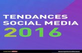 Tendances social media 2016 - kantar media