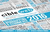Catalogue de formations webmarketing Cibleweb 2016