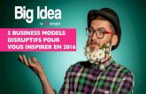 Onopia - 5 business models disruptifs pour vous inspirer en 2016