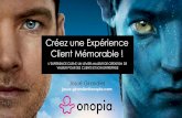 Onopia - Webinaire Experience Client novembre 2016