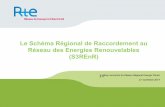 Présentation du Schéma régional de raccordement au réseau des ...