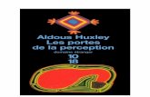 les portes de la perception - Huxley Aldous