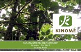 Social entrepreneurship: the example of Kinomé