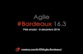 Agile Bordeaux le 8 décembre 2016