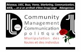 Communication politique 2.0 community management
