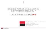 Docker, Pierre angulaire du continuous delivery ?