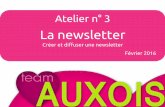 Teamauxois atelier n°3 2015-2016 - newsletter