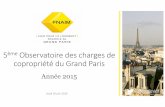 5ème Observatoire des charges de copropriété du Grand Paris