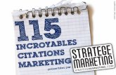 115 incroyables citations marketing