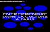 Entreprendre dans la culture à Paris