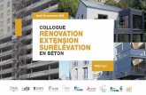 1 Colloque Rénovation, extension, surélévation en béton. Nathalie Tchang (Tribu Energie)