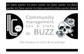 Buzz community management 2017