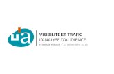 ESTHUA 2016 / "visibilité et trafic" - Analyse d'audience