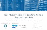 Les Fintechs, vecteur de la transformation des directions financières - Intro