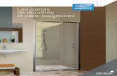 Notre catalogue 2016 - Parois douches