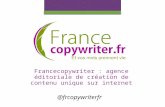 Presentation Francecopywriter Seo Campus Nantes 20/02/2016