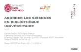 Aborder les sciences en bibliotheque / Claude Vial, Carole Daffini et Catherine Pousset
