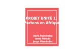 Projet unité 1   partons en afrique