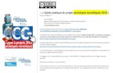 Guide pratique du projet AAP prototypes numériques 2016