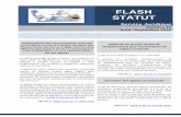 Flash statut n°11   août septembre 2016