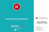 OpinionWay pour Dogfidelity - AssurOPoil - Les Français et la zoothérapie / Janvier 2016
