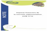 DE14 - Impacts financiers de la nouvelle réglementation ICPE 2710
