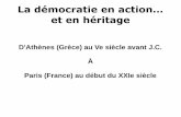 Athènes-France ou la démocratie en action