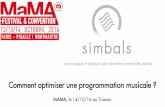 Comment optimiser une programmation musicale par Simbals Webinar Radio 2.0 2016