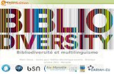 Bibliodiversité et multilinguisme