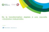 De la transformation digitale à une nouvelle «révolution industrielle»