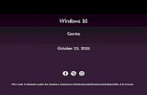 Windows10 et la vie privée