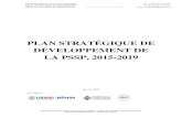 Plan Stratégique de Développement de la PSSP, 2015-2019