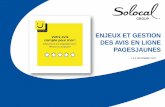 Présentation gestion e-réputation pages jaunes