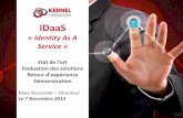 Identity as a Service - Etude IDaaS