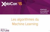XebiConFr15 - Les algorithmes du machine learning
