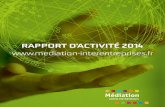 Rapport d'activité Médiation Inter-entreprises 2014