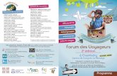 Programme Forum des Voyageurs 2016 (2e édition)