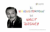 Il brainstorming di Walt Disney