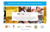 Rencontre MOPA 03 octobre 2016 - La stratégie MOOC PACA déclinée du régional en local - FROTSI PACA