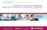 DAS COMMUNICATION DIGITALE, EXPERTISE WEB ET RESEAUX SOCIAUX