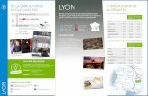 Visiter Lyon, son stade de football et la France en train