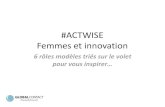 Femmes & innovation : 6 rôles modèles triés sur le volet pour vous inspirer