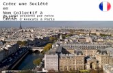 Créer une société en nom collectif à Paris