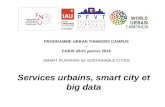 Urban Campus - Services urbains, smart city, le numérique au service des territoires