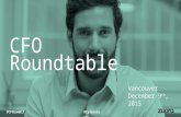 Zuora CFO Roundtable - Vancouver | Dec 9