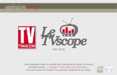 Opinion way pour TV Mag - Le TVscope - Juin 2015