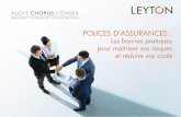 [FRANCE] Polices d'assurances en entreprises : les bonnes pratiques pour maitriser vos risques et réduire vos coûts