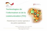 Les technologies de l'information et de la communication en agriculture