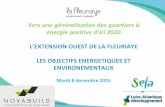 Objectifs énergétiques et environnementaux de l’extension ouest de la Fleuriaye