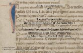 Le manuscrit 46 de la bibliothèque d’Avranches : présentation codicologique, historique et liturgique d’un liber ordinarius du Mont Saint-Michel